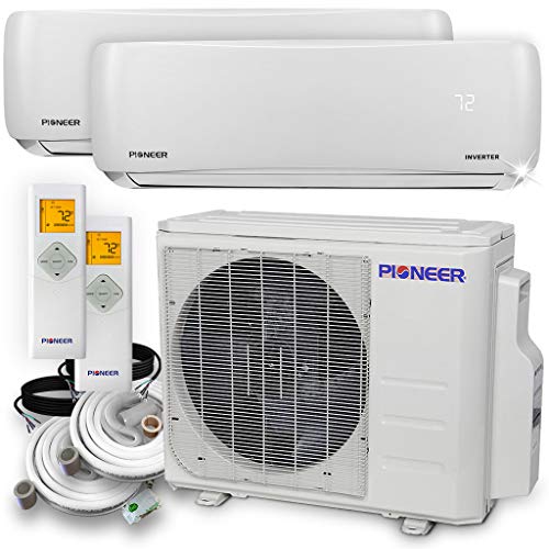 PIONEER Air Conditioner WYS020GMHI22M2 Multi Split Heat Pump, Dual (2 Zone)