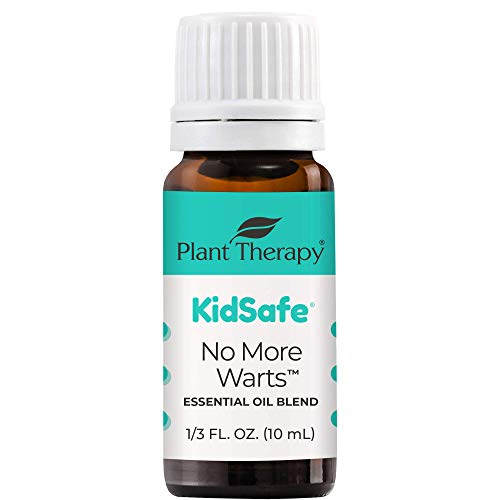 Plant Therapy KidSafe No More Warts Essential Oil Blend 100% Pure, Undiluted, Natural Aromatherapy, Therapeutic Grade 10 mL (1/3 oz)