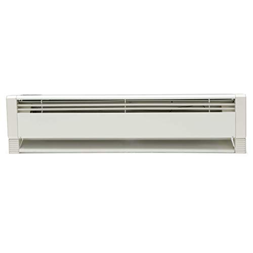 Qmark HBB2004 Liquid Filled Electric Hydronic Baseboard Heater, 2000 Watt, 240 Volt, Beige