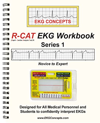 R-CAT EKG Workbook Series 1 - Includes R-CAT EKG Badge