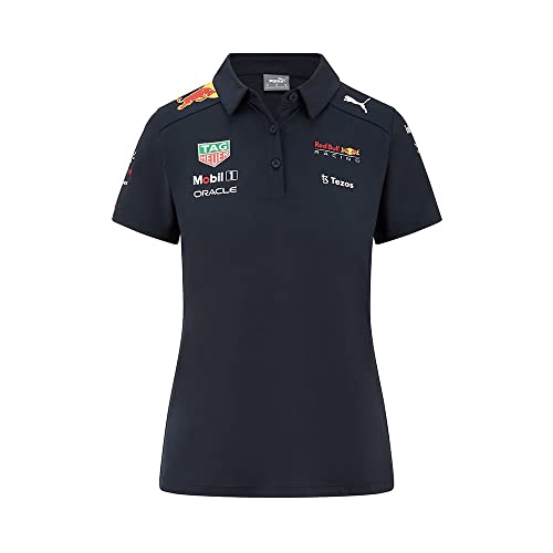 Red Bull Racing - Official Formula 1 Merchandise - Womens 2022 Team Polo - Navy - XS