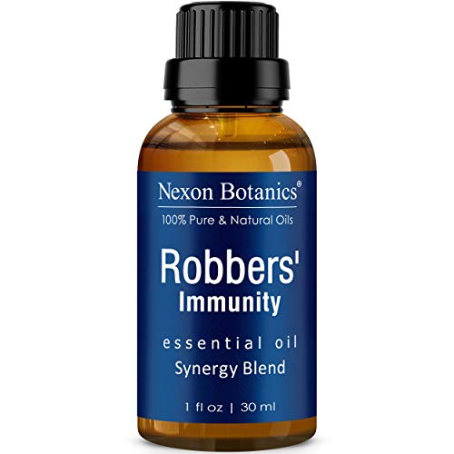 Robbers' Immunity Essential Oil Blend 30 ml - Comparable to On Guard Essential Oil - Immune Boost Essential Oil - Fighter Shield Against Germ - Aromatherapy and Diffuser from Nexon Botanics