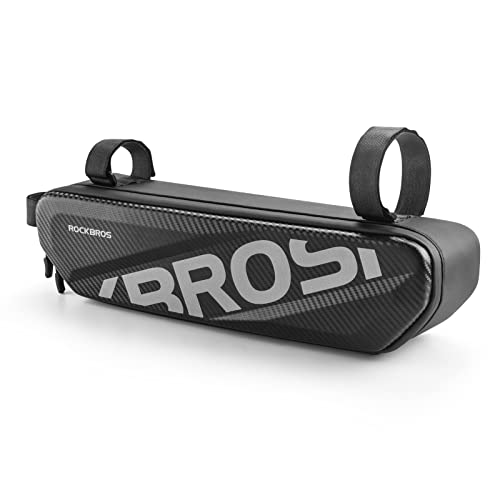 ROCKBROS Bike Frame Bag Hard Shell Bike Bag for Super 73 Waterproof Bicycle Storage Bag Bike Pack 4.5 L Capacity Electric Bike Accessories