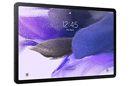 SAMSUNG Galaxy Tab S7 FE 12.4” 256GB WiFi Android Tablet w/ Large Screen, Long Lasting Battery, S Pen Included, Multi Device Connectivity, US Version, 2021, Mystic Black