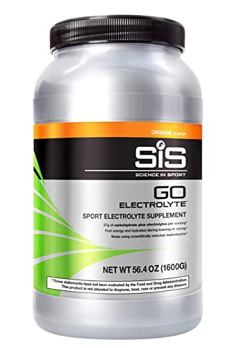 SCIENCE IN SPORT Electrolyte Powder, 36g Carbohydrates to Boost Endurance, Electrolytes to Enhance Hydration & Reduce Fatigue, Energy Drink Powder for Running, Cycling, Triathlon, Orange - 3.5 lb