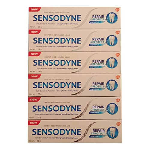 Sensodyne repair & protect with novamin (pack of 6)