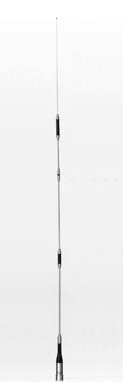 SG7900A Diamond 144/440 MHz Dual-Band Super Gainer Mobile Antenna, Chrome, Gain: 5.0/7.6 dBi, Connector: Gold Plated PL-259, Fold Over, Length: 62", Fold-Over