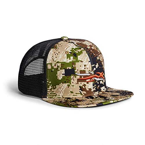 Sitka Men's Standard Trucker Breathable Mesh Hunting Cap-One Size Fits All, Optifade Subalpine, OSFA