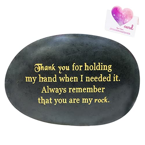 Stocking Stuffer Ideas, Useless Gifts, Best Friend Birthday Gifts, Engraved Rocks with Words, You Are My Rock (Love one)
