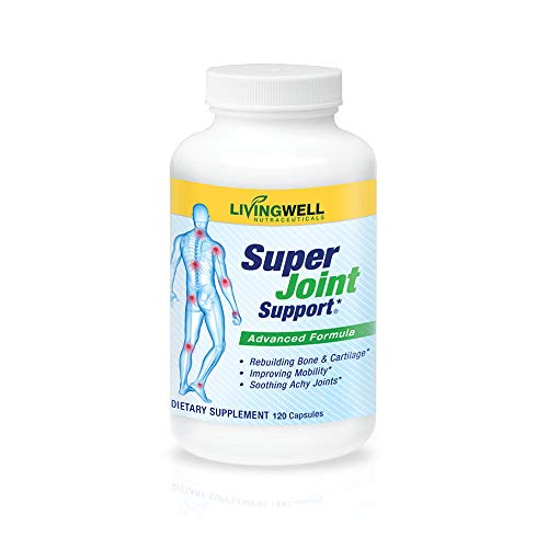 SUPER JOINT SUPPORT Glucosamine, Collagen, MSM & Chondroitin Joint Support Supplement for Joint Relief, Health & Comfort Perfect for achy Knees and Hands. 120 Count