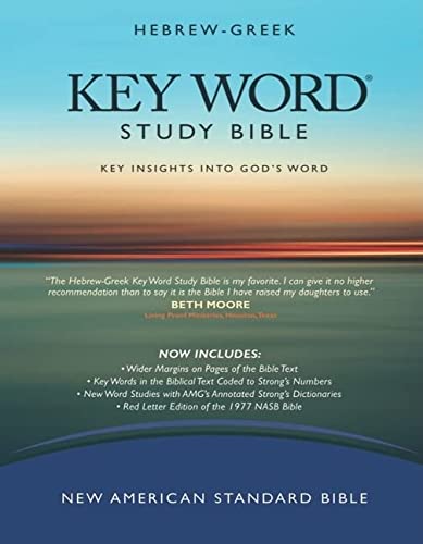 The Hebrew-Greek Key Word Study Bible: NASB-77 Edition, Black Genuine (Key Word Study Bibles)