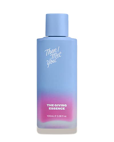 Then I Met You The Giving Essence - Hydrating and Brightening Essense for Face with Niacinamide + Fermented Ingredients - Vegan, Clean Skincare (3.38 fl oz)