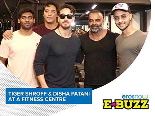 Tiger Shroff & Disha Patani At A Fitness Centre