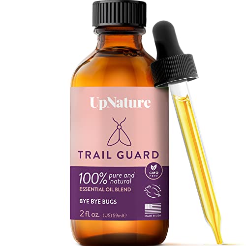 Trail Guard Essential Oil Blend 2oz - Outdoor & Camping Essentials - Keeps Mosquitoes, Bugs & Insects Away Naturally with Eucalyptus Essential Oil, Ylang-Ylang Essential Oil & Vanilla Essential Oil