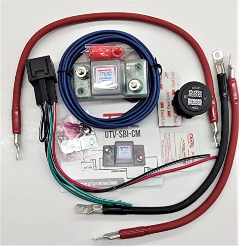 TRUE® UTV-SBI-CM UTV Dual Battery Connect & Monitor Kit