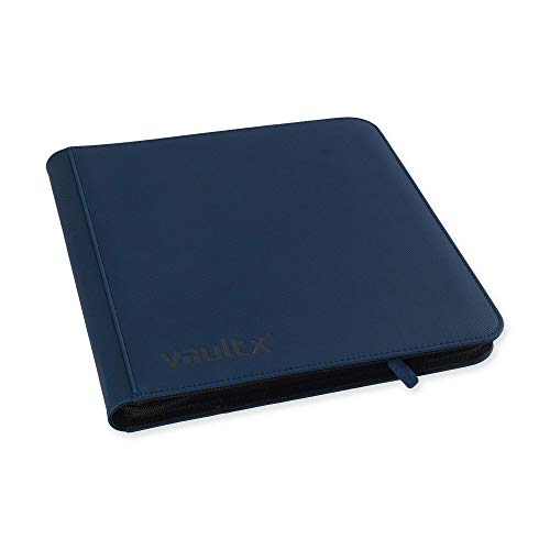 Vault X Premium Exo-Tec® Zip Binder - 12 Pocket Trading Card Album Folder - 480 Side Loading Pocket Binder for TCG