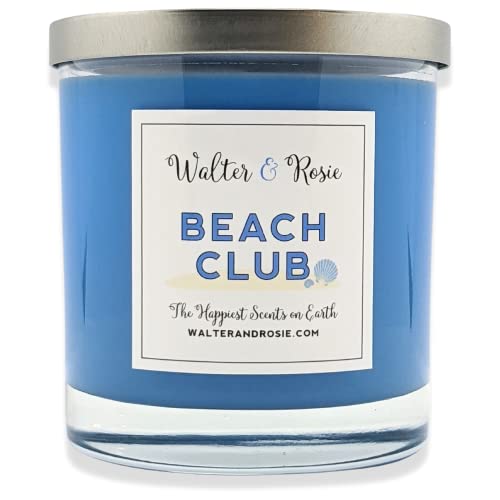 Walter & Rosie Candle Co. - Beach Club 11oz Candle - Scented Candles Inspired by Disney Scents - Smell Like Disney Resorts - The Happiest Scents on Earth - Soy Blend - Burns up to 40 Hrs