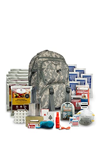 Wise Company Survival Kit, Food and Emergency Supply Backpack, Camo