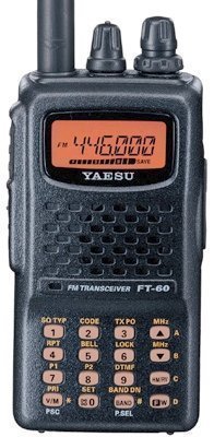 Yaesu FT-60R Dual Band Handheld 5W VHF / UHF Amateur Radio Transceiver