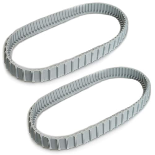 (2 Pack) Replacement Gray Tracks for Maytronics Dolphin Robotic Pool Cleaners with Part Number 9983152-R2 Dolphin Parts