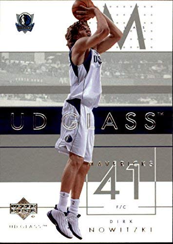 2002-03 UD Glass #13 Dirk Nowitzki NBA Basketball Trading Card