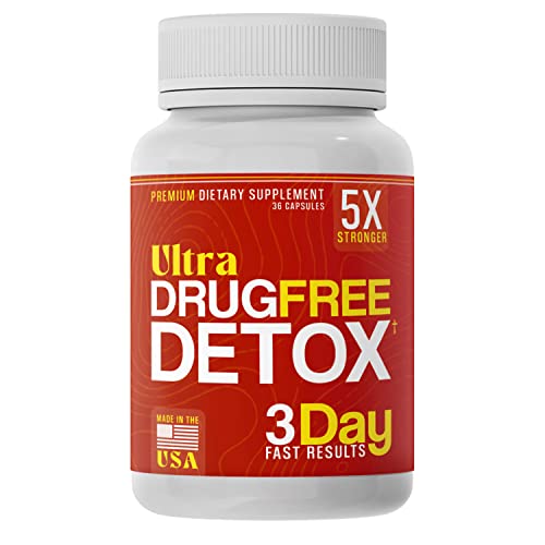 3 Day Detox & Liver Cleanse | Detox Cleanse for Men & Women | Support for Ultimate Body Detox | Made in USA | 36 Capsules