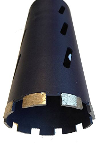 4-1/4-Inch Laser Welded Dry Diamond Core Drill Bit Hole Saw for Concrete and Asphalt, 4-1/4" Diameter x 11" Length