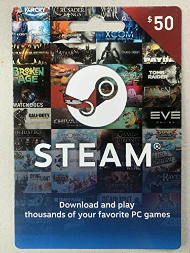 $50 Steam Gift Card [Digital Code] FAST Delivery