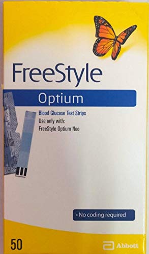 [Abbott] Freestyle Optiums Test Strips 50