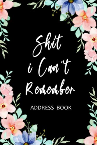 Address Book: Tabbed in Alphabetical Order, Large Print Notebook with Alphabetical Tabs 6" x 9", More than 300 Entry Spaces Addresses, Email, Work, Phone, Social Media, Birthdays