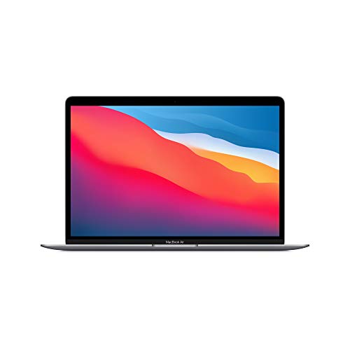 Apple 2020 MacBook Air Laptop M1 Chip, 13" Retina Display, 8GB RAM, 256GB SSD Storage, Backlit Keyboard, FaceTime HD Camera, Touch ID. Works with iPhone/iPad; Space Gray