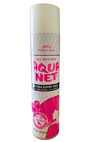 Aqua Net Professional Hair Spray Extra Super Hold, Fresh Fragrance 11 oz by Aqua Net (Pack of 3)