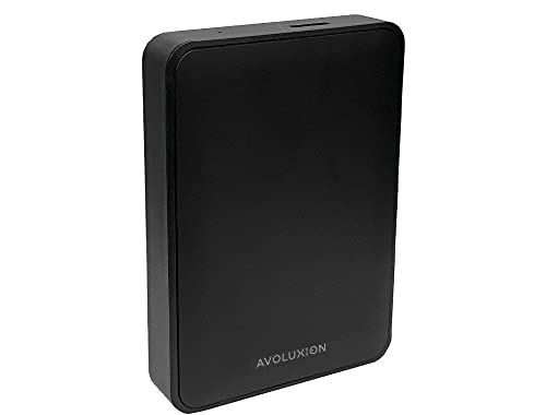 Avoluxion X1 5TB USB 3.0 Portable External Hard Drive for PC, Mac, Playstation & Xbox (Black) - 2 Year Warranty