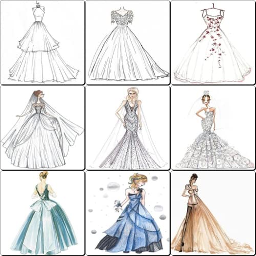 Best 100 Dress Design Sketches