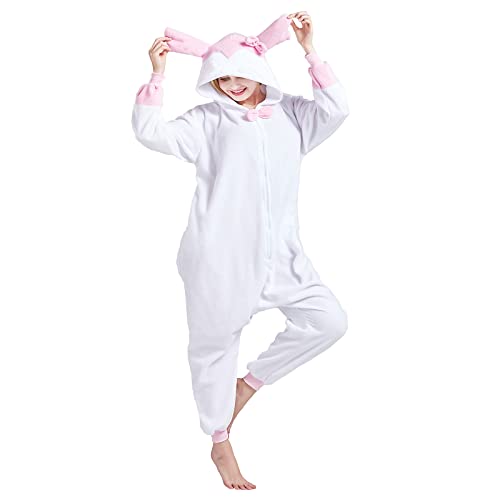 BETIFUHOM Adult Onesie Pajamas Cartoon Animal Cosplay Costume Christmas Halloween Sleepwear Homewear for Women and Men