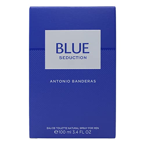 Blue Seduction by Antonio Banderas Eau De Toilette Spray 3.4 oz for Men