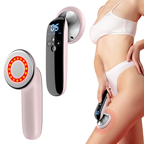 Byindorn Body Sculpting Machine - Electric Cellulite Massager - Handheld Wireless Body Shaping Device for Belly, Thigh, Arms, Hip, Leg - 3 Modes and 10 Adjustable Intensity