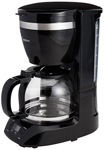 Capresso 424.01 12-Cup Drip Coffeemaker Stainless, 13" x 7.25" x 10"