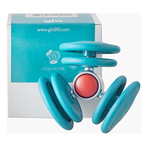 Cellu-Detox Massage Heads | Perfect for Cellulite Treatment | Provides Deep Tissue with Every Stroke | Gentle on All Types of Skin | Most Advanced on Market | GLO Patented Design