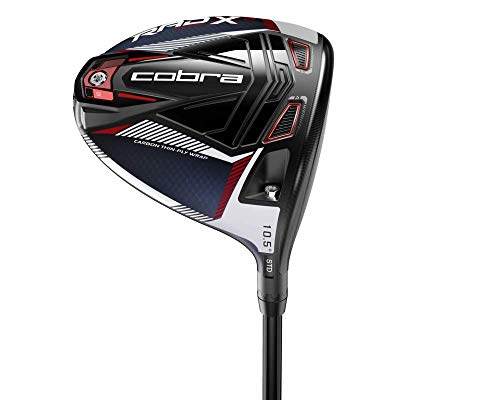 Cobra Golf 2021 Radspeed XB Driver Matte Peacoat-Red (Men's Right Hand, Fujikura Motore XF3, Stiff Flex, 9), Standard