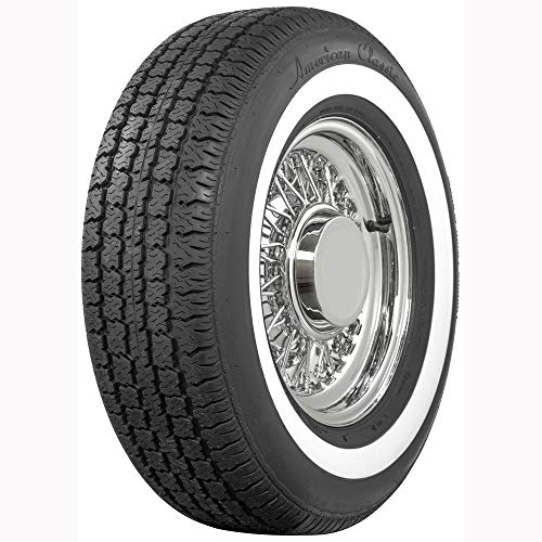 Coker Tire 700215 American Classic Radial 1.6 Inch Whitewall 225/75R15