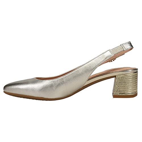 Cole Haan The Go-to Slingback Pump 45 mm Gold Leather 10 B (M)