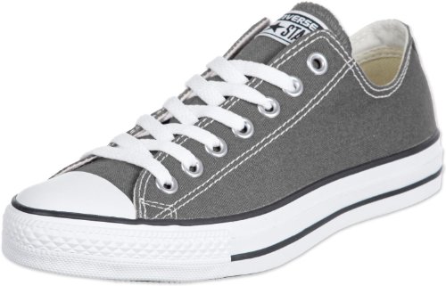 Converse Unisex Chuck Taylor All Star Low Top Charcoal Sneakers - 13.5 B(M) US Women / 11.5 D(M) US Men