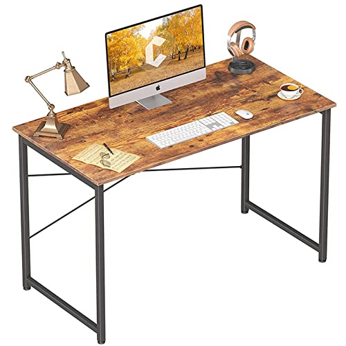 Coofel 47 Inch Computer Desk, Modern Simple Style Small Office Desk, Writing Desk, Study Table, Work Desk for Home Office, Student Study Writing (47" x 24" x 30")