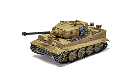 Corgi Diecast Panzerkampfwagen VI Tiger 131 Ausf E 1:50 Military Tank Display Model CC60514,Desert Beige