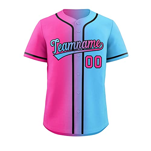 Custom Baseball Jersey Stitched Personalized Baseball Shirts Sports Uniform for Men Women Boy