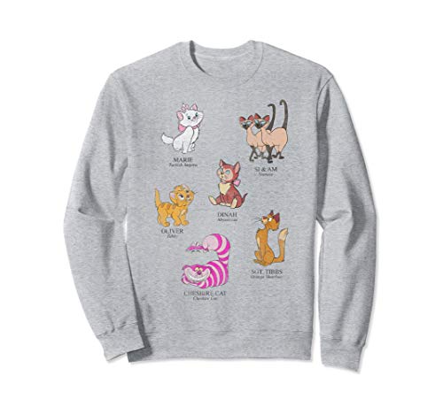 Disney Mickey And Friends Cat Names And Breeds Sweatshirt