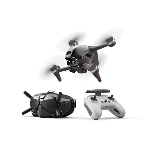 DJI FPV Combo - First-Person View Drone UAV Quadcopter with 4K Camera, S Flight Mode, Super-Wide 150° FOV, HD Low-Latency Transmission, Emergency Brake and Hover, Gray