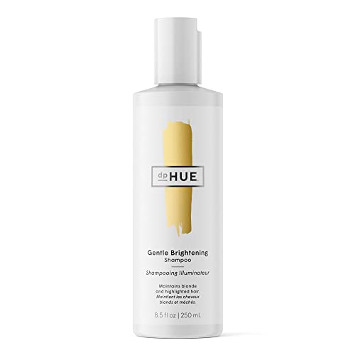 dpHUE Gentle Brightening Shampoo - 8.5 oz - Cleanses While Boosting Brightness & Shine - Color Safe w/Fresh, Floral Scent - Vegan, Cruelty Free, Made in the USA