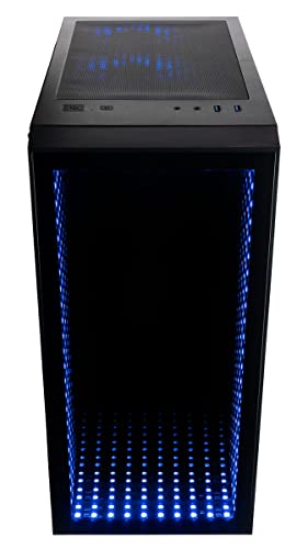 Empowered PC Continuum Micro Gamer Desktop (Intel UHD Graphics 770, Intel 16-Core i9-12900K Processor (> Ryzen 9 5950X), 32GB RAM, 512GB NVMe + 2TB HDD, AC WiFi, Windows 11 Pro) Computer